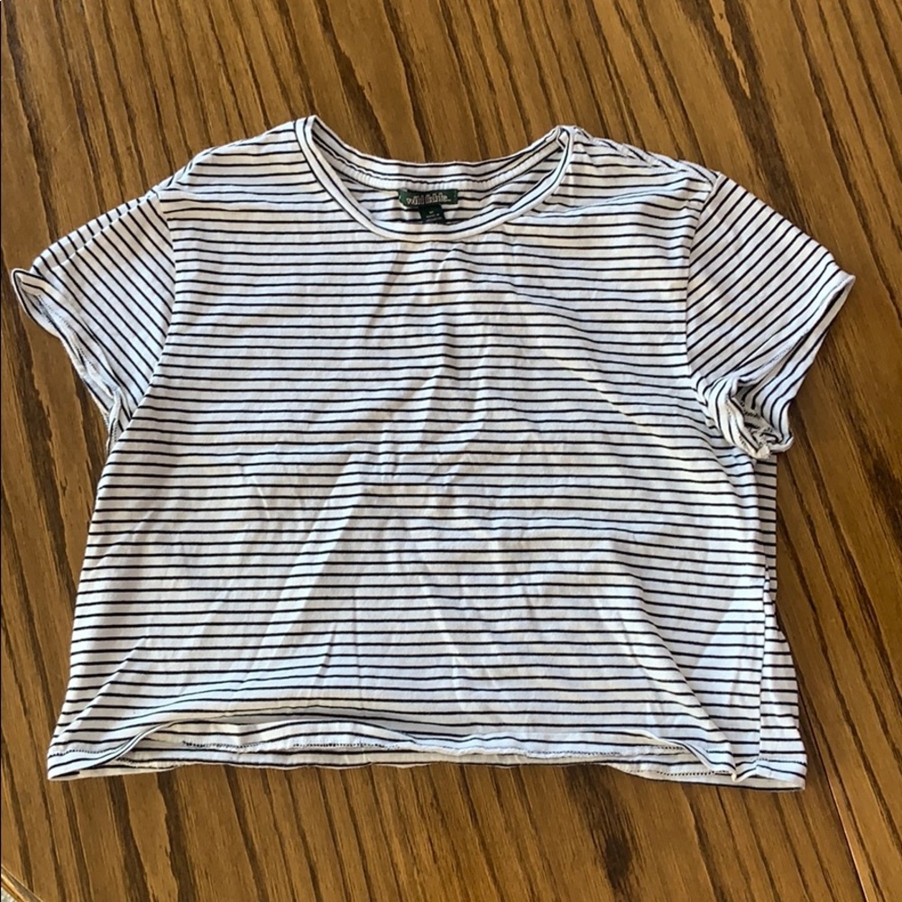 Striped crop top!